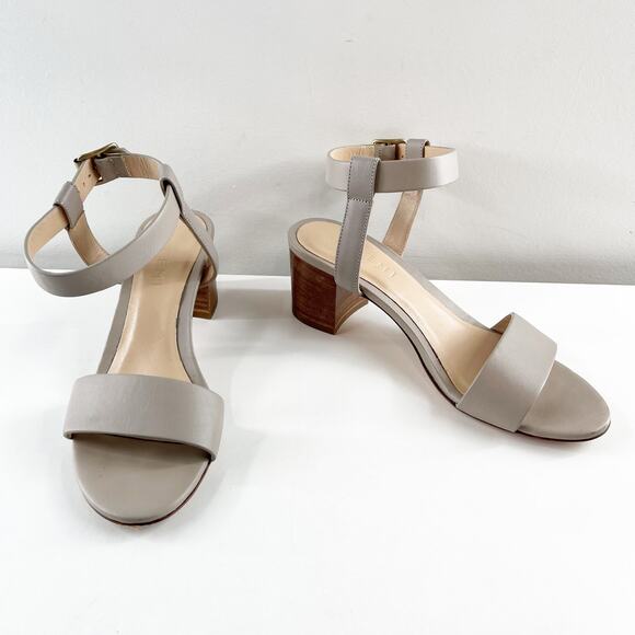 M. Gemi Gray and Tan Sandals - Picture 7 of 7